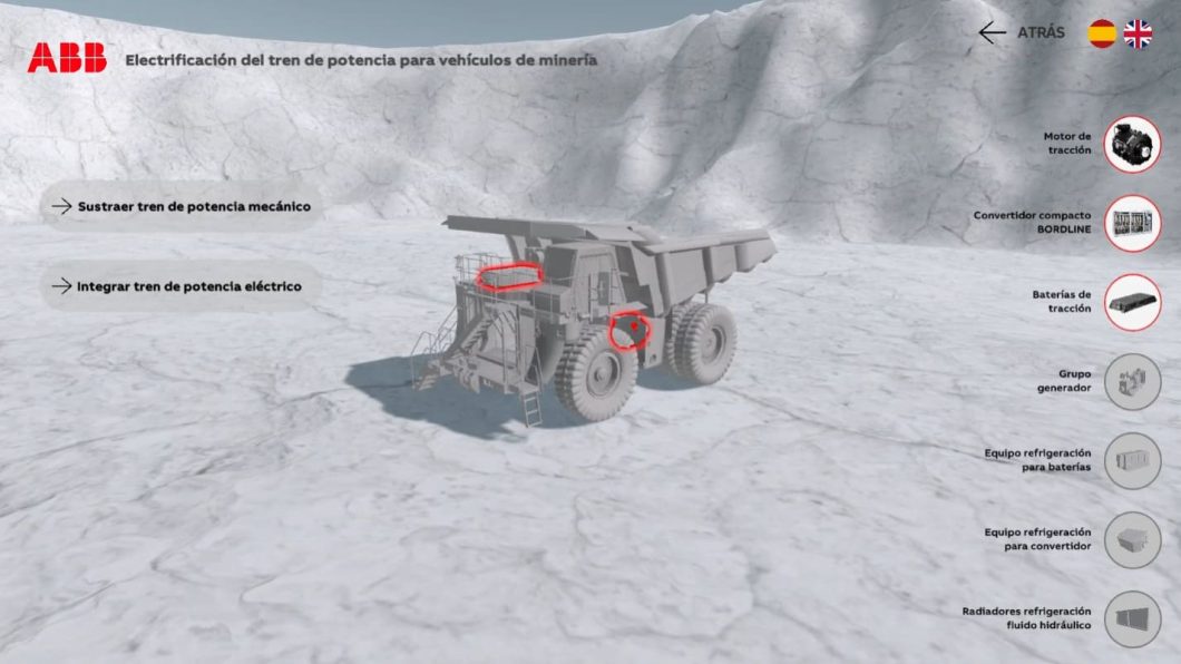 Display of complex machinery through 3D visualization