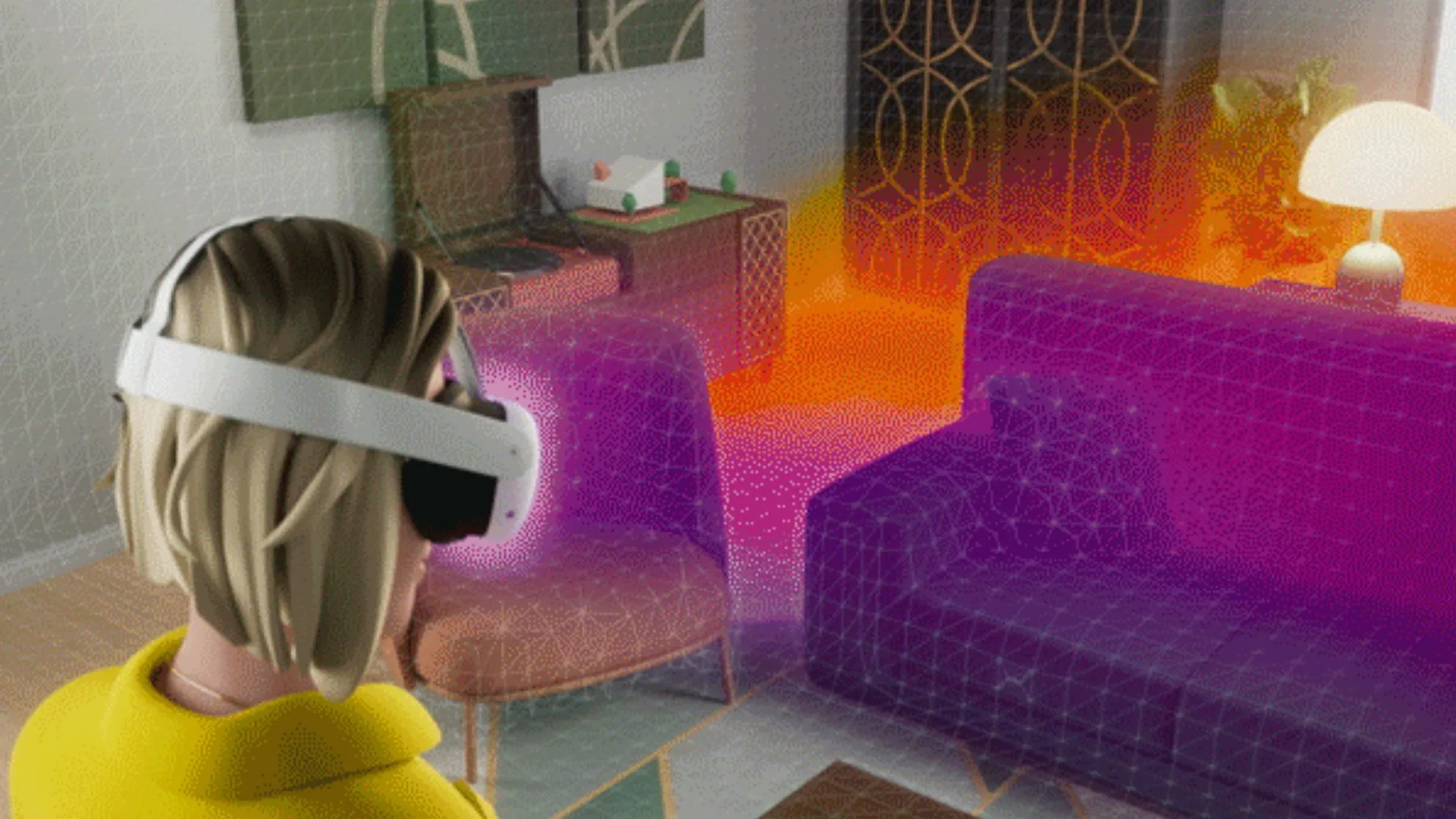 Simulación del comportamiento térmico de una vivienda en VR