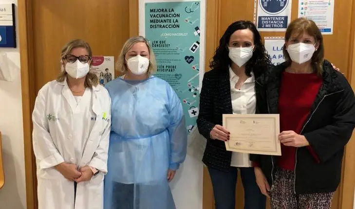 Investigadoras del equipo premiado por la Fundación Hospital General