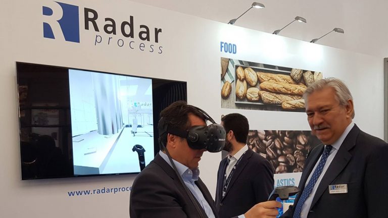 Muestra showroom para Radar Process en ferias