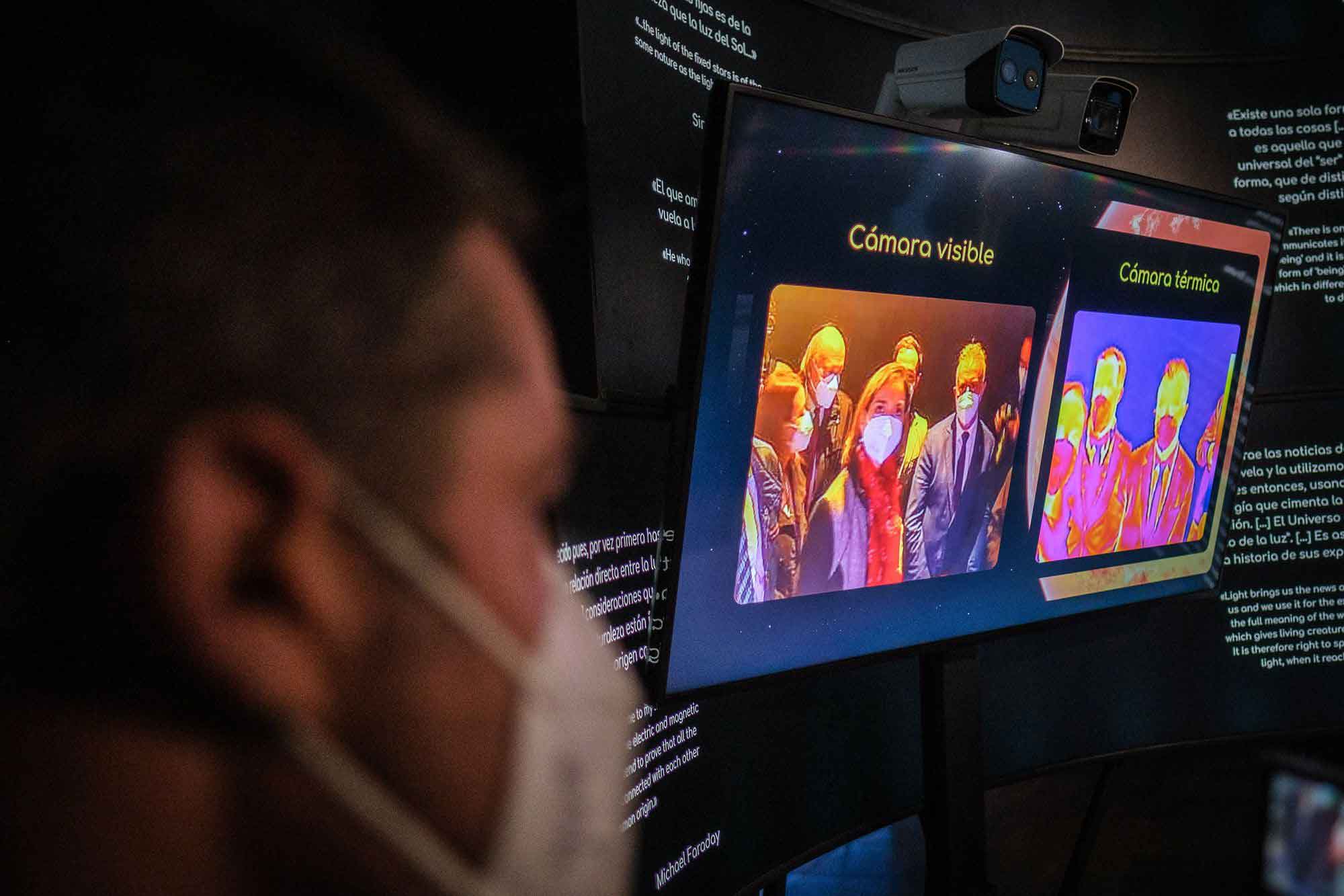 Exposición en el Centro de visitantes Roque de los Muchachos