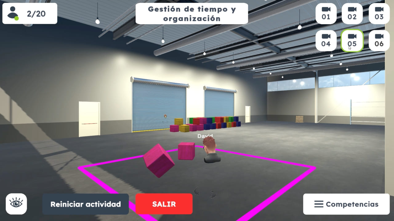 Realidad virtual para entrenar y valorar soft skills y competencias transversales