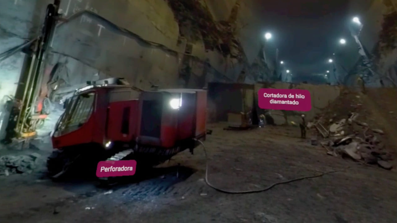Experiencia de realidad virtual para visitar las minas de Cupa Pizarras