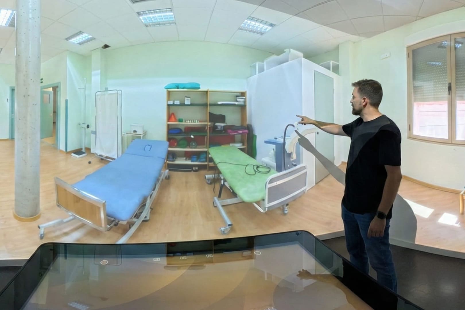 Contenido inmersivo 360º para un aula con proyecciones sobre paredes