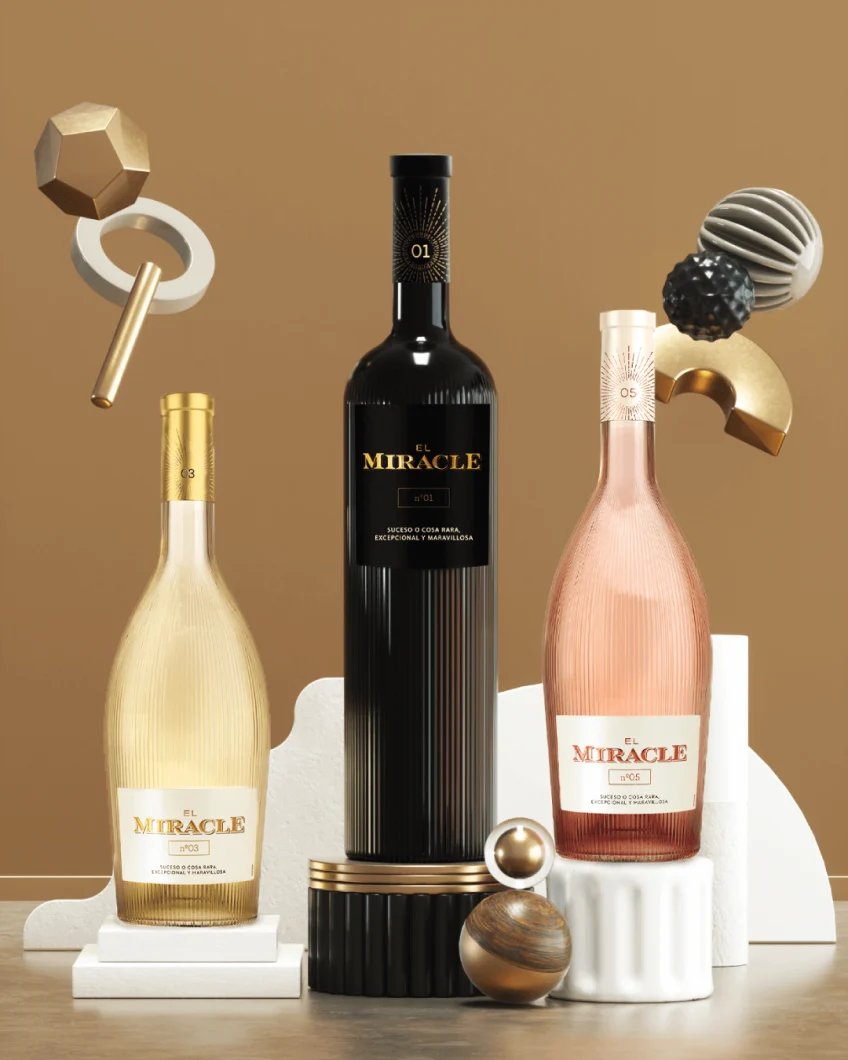 Aplicación realidad aumentada para las botellas de vino de El Miracle