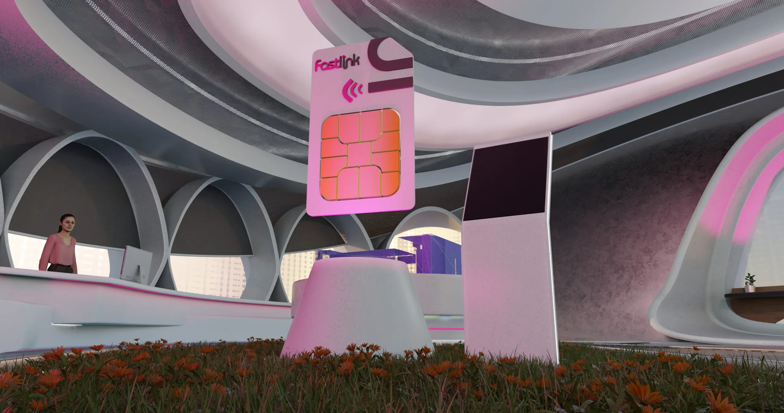 Web inmersiva 3D para e-commerce de Fastlink
