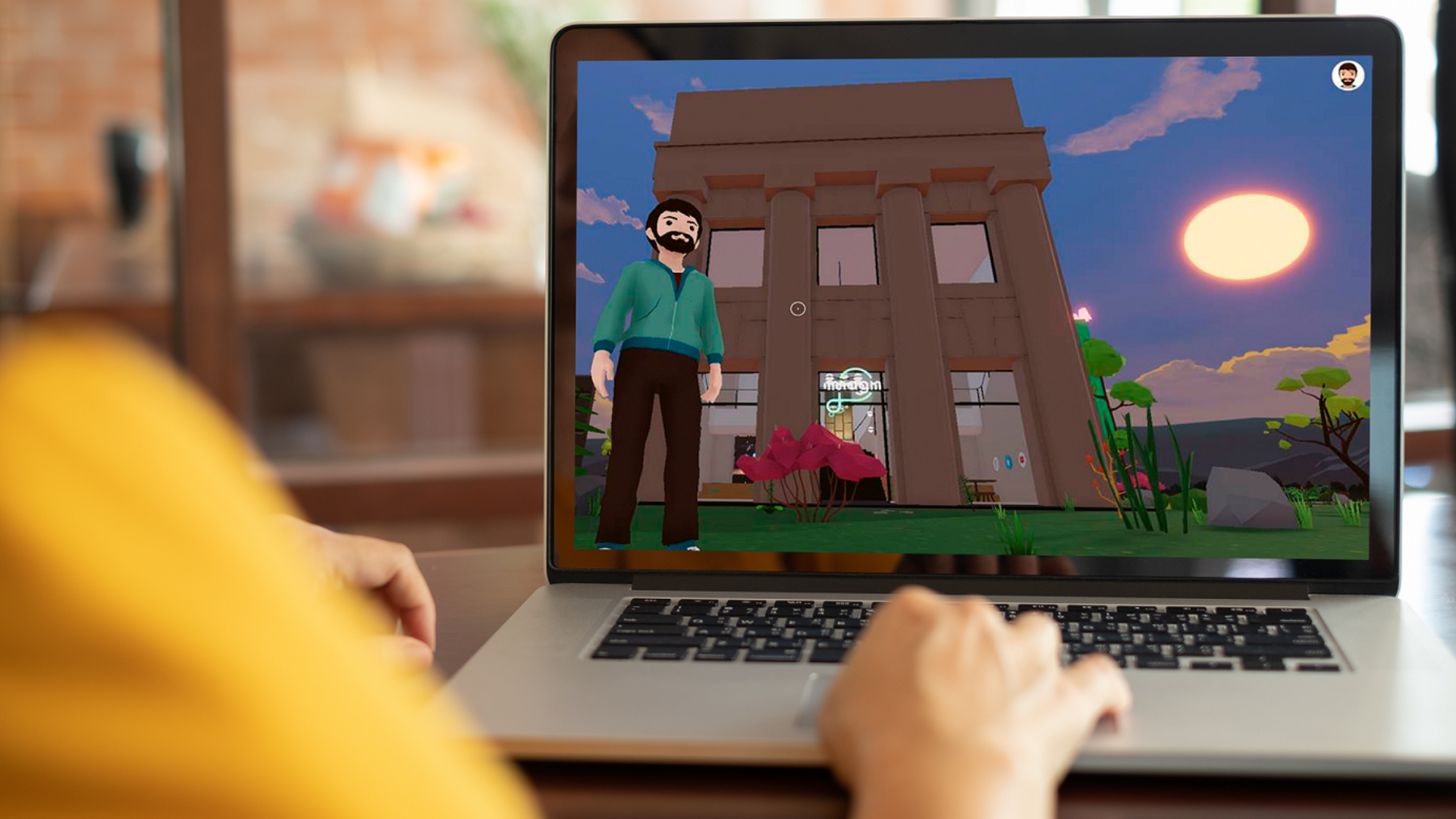 Metaverso en Decentraland de Imagin Bank