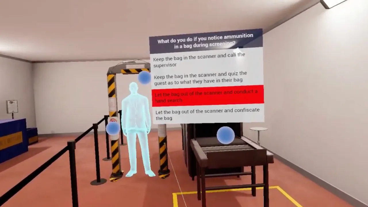 Formación de seguridad en realidad virtual para Norwegian Cruise Line (NCL)