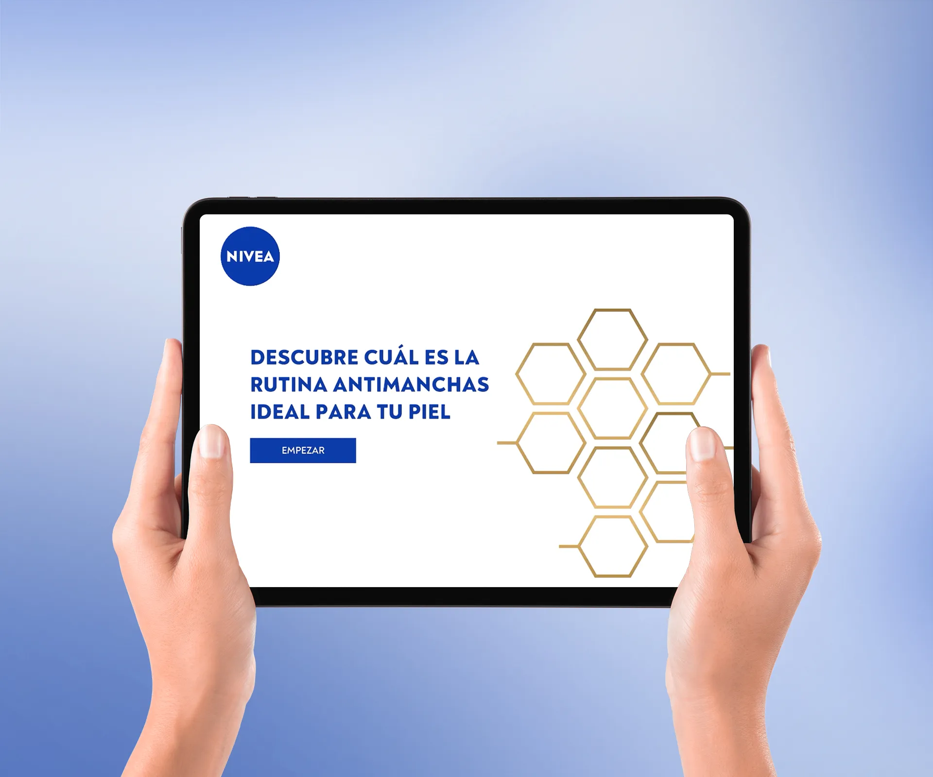 Quiz interactivo para la marca de cosméticos Nivea