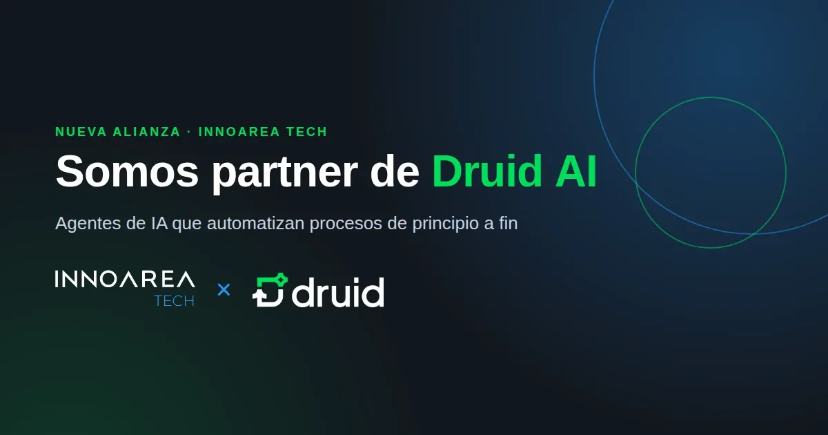 Innoarea Tech, partner de Druid AI: agentes de IA para empresas