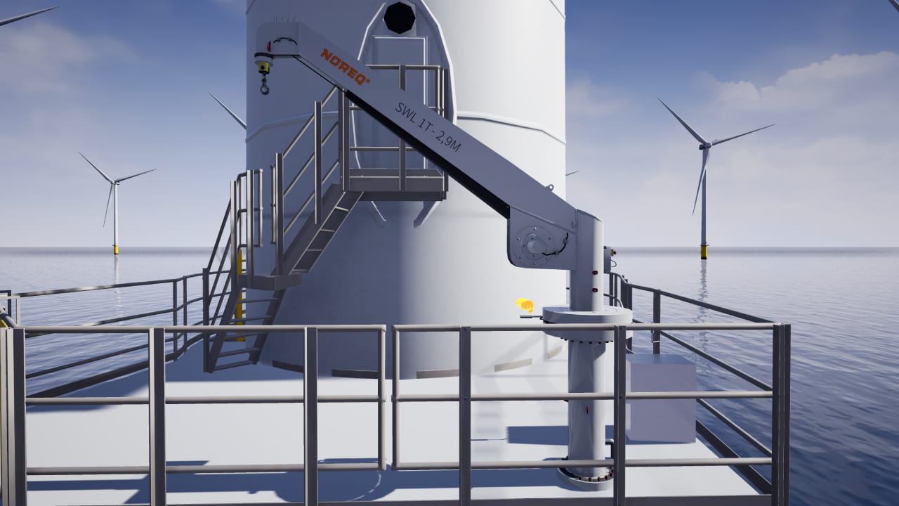 Formación en realidad virtual (VR) para plataformas offshore y parques eólicos de Ørsted