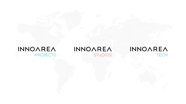 Logos de las 3 nuevas áreas de Innoarea