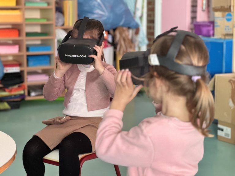 Muestra de Realidad Virtual en aulas infantiles
