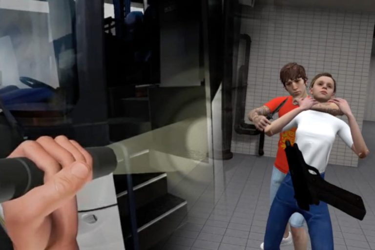 Simulador de realidad virtual para policia