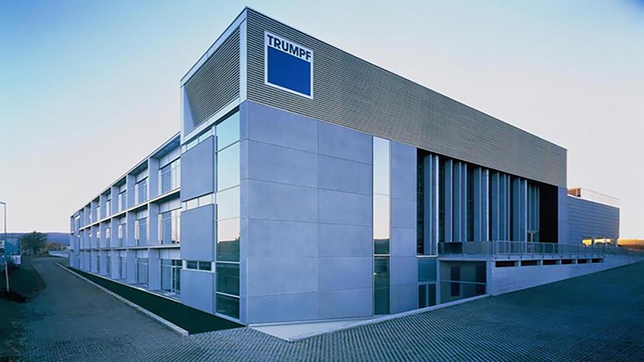 Imagen showroom en realidad virtual para Trumpf