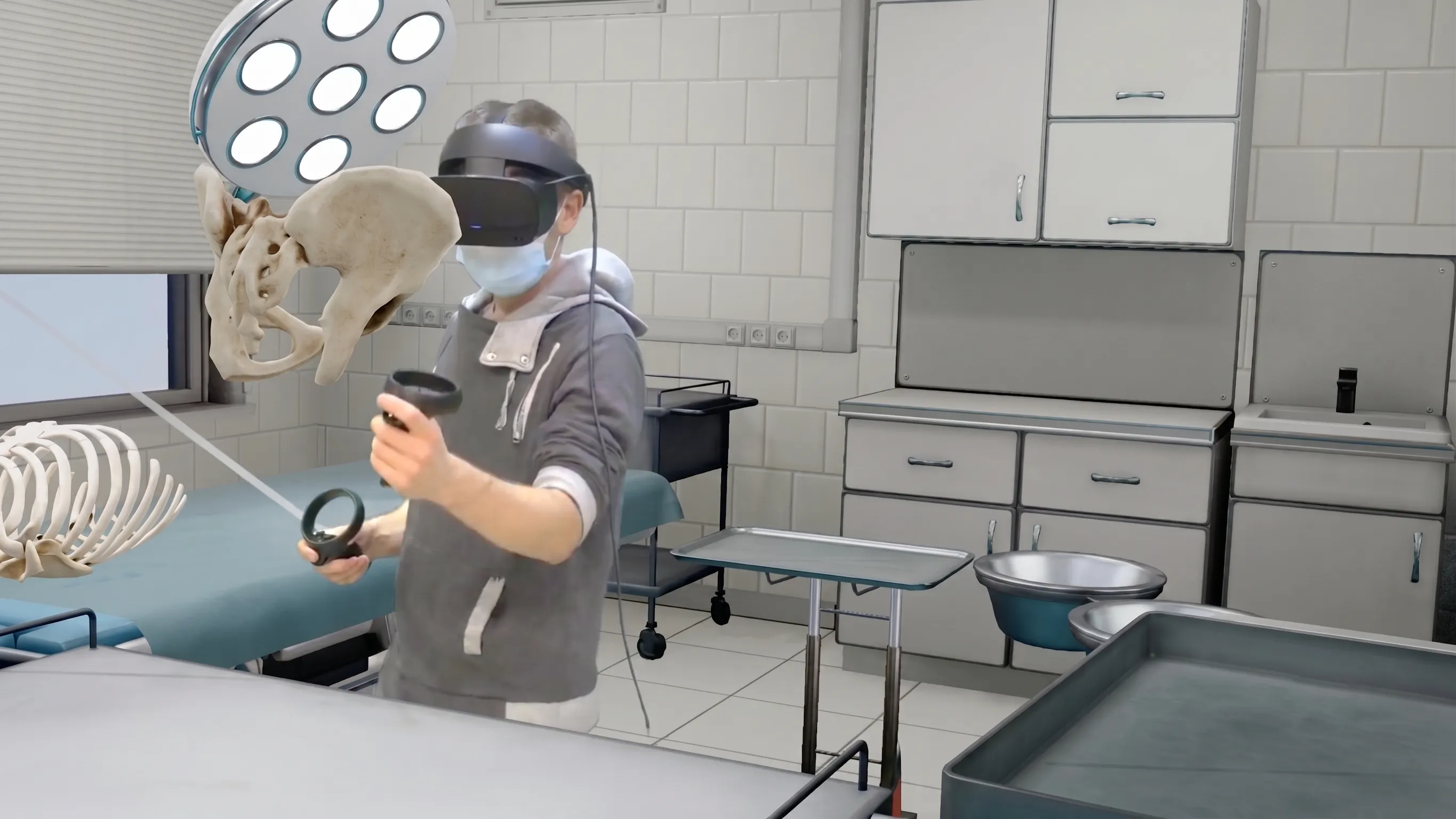 ucv_1 Simulador de realidad virtual aplicado al sector salud de la Universidad Católica de Valencia (UCV)