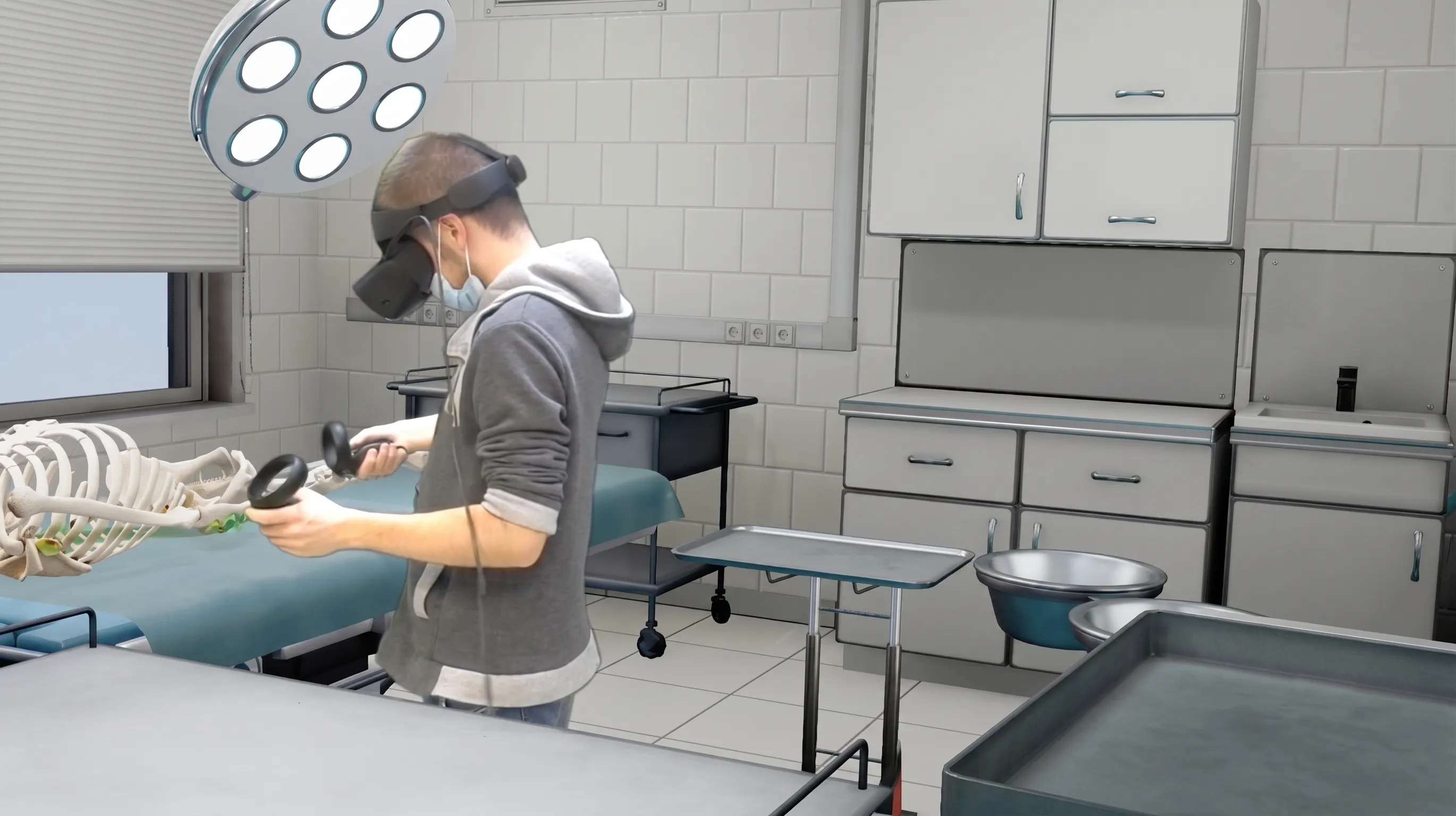 Simulador de realidad virtual aplicado al sector salud de la Universidad Católica de Valencia (UCV)