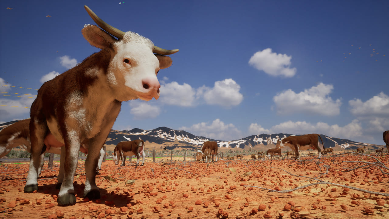 Escenario de vegetación de Andalucía para concienciación sobre medioambiente