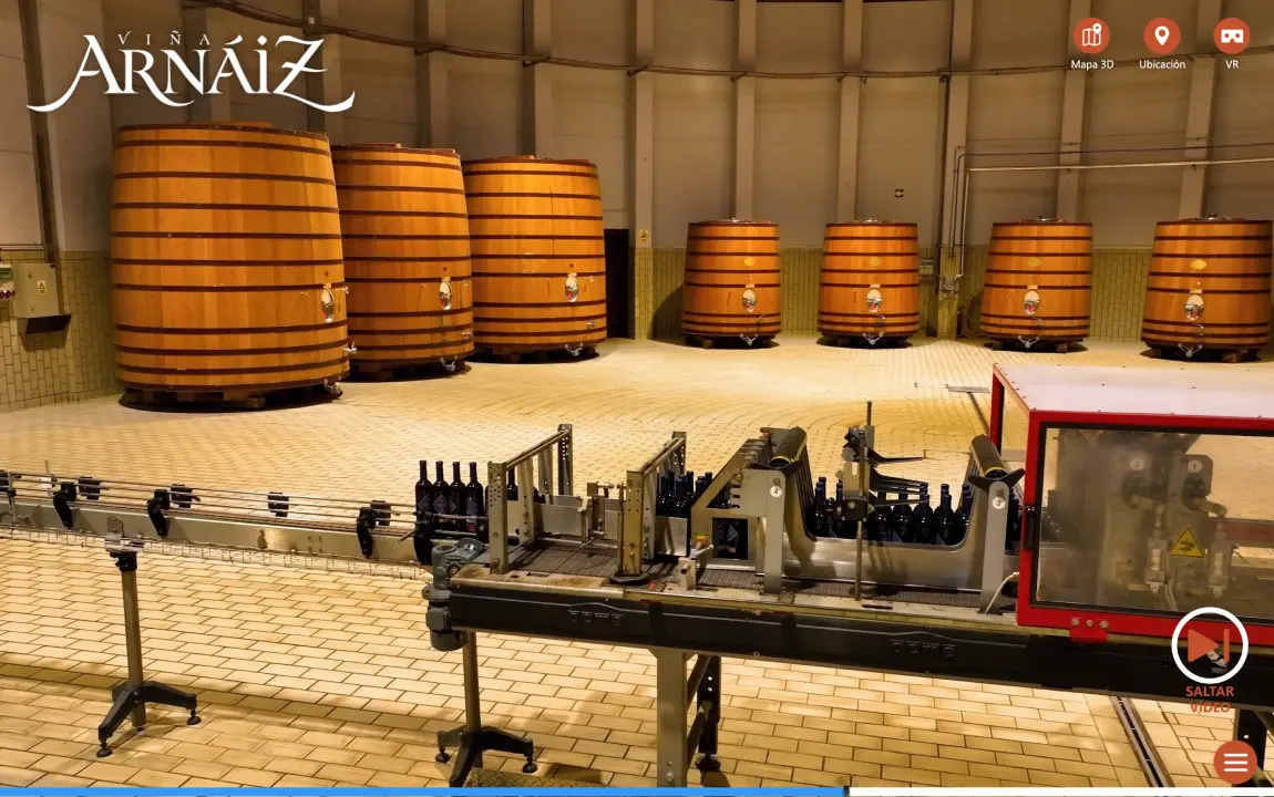 Visita virtual a la bodega de Viña Arnaiz para conocer el proceso de elaboración de sus vinos