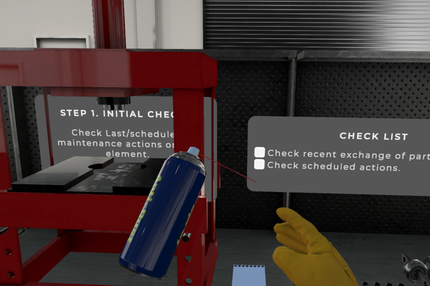 Formación en realidad virtual de automoción